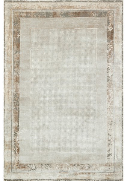 Krem Soyut Modern Etnik Desenli Halı | Makinada Yıkanabilir | Hav Toz Vermez | Leke Tutmayaz | Kaymaz Taban | Dijital Makine Baskı | Salon Yolluk Mutfak Halısı