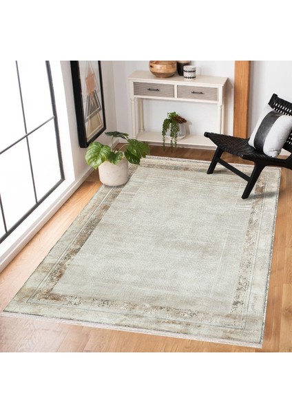 Krem Soyut Modern Etnik Desenli Halı | Makinada Yıkanabilir | Hav Toz Vermez | Leke Tutmayaz | Kaymaz Taban | Dijital Makine Baskı | Salon Yolluk Mutfak Halısı fiyatları