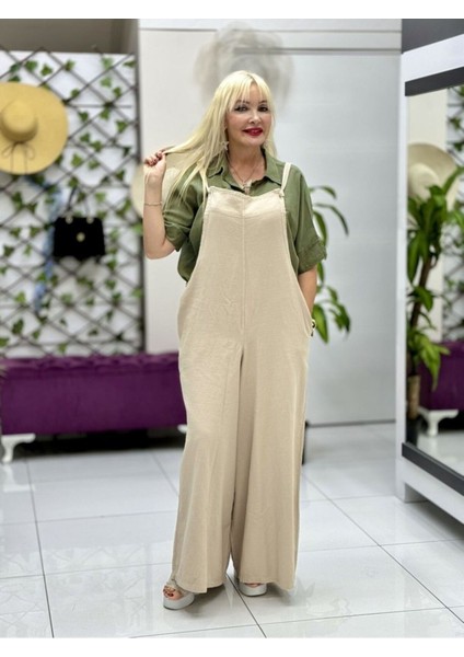 A4135 Keten Tulum Bej fırsatları