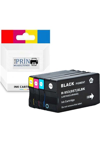 Hp Officejet Pro 7740 Muadil Kartuş 4 Renk