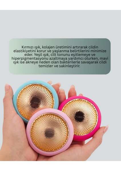 Allzey Evde Derinlemesine Cilt Bakımı Için Mini LED Maske Cihazı modelleri