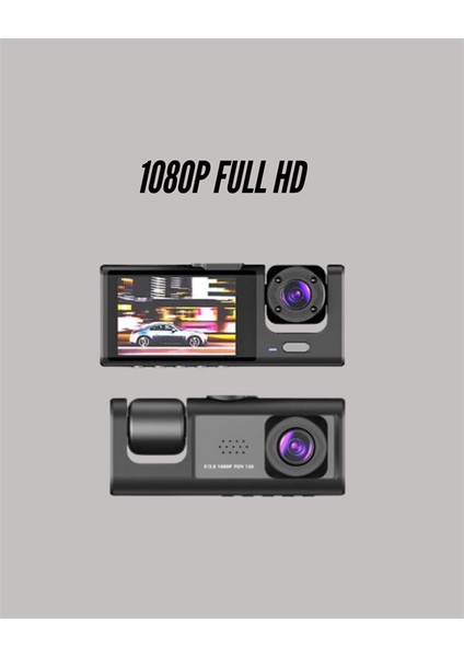 Allzey Ta-01 3 Kameralı 1080P Araç Kamerası Siyah indirimleri