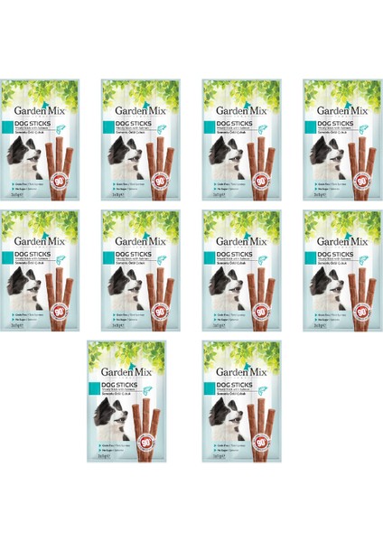 Somonlu Köpek Stick Ödül 3*11G 10'lu fırsatları