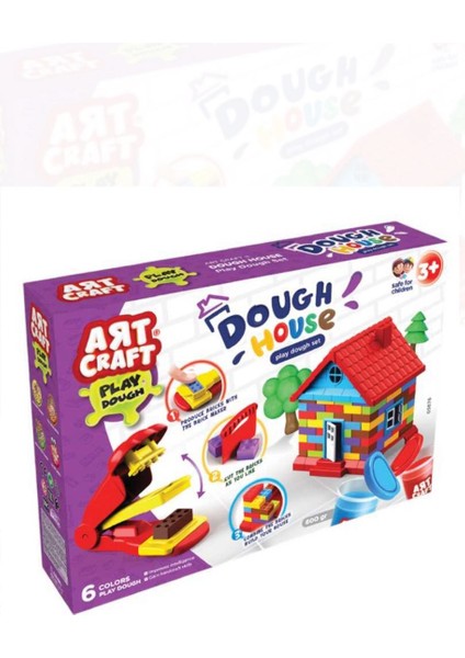 Art Craft Ev Oyun Hamuru Ev Seti 600 gr 6 Farklı Renk fiyatları