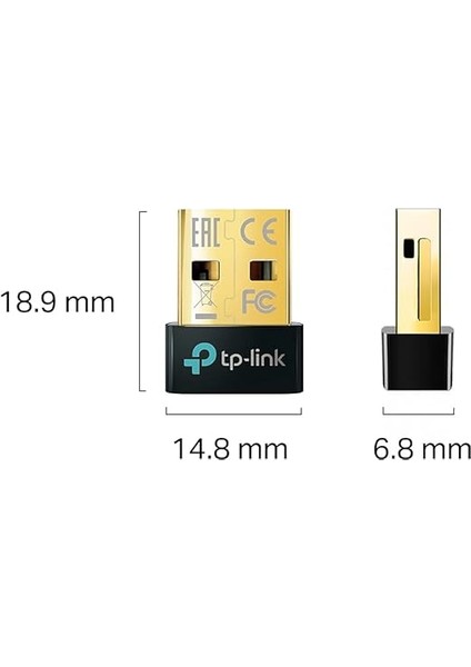 UB500, Bluetooth 5.3, (Pc Dizüstü Bilgisayar Masaüstü Bilgisayar Için, Windows 10/8.1/8/7 Plug & Play Destekler), Nano USB Bluetooth Adaptör fiyatları