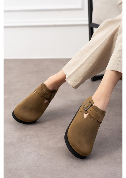 Oxford Hakiki Deri Mantar Taban Ortopedik Yüksek Eva Ayakkabı modelleri