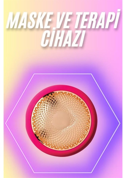 Allzey Mini Saç Derisi Masaj Aleti LED Işık Terapisi Cildi Yatıştırır ve Dengeler