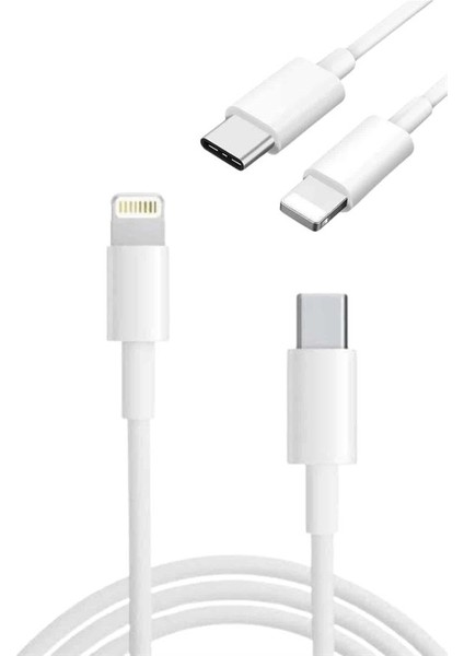 Allzey Type-C Ligtning 30W Ios Şarj Kablosu Hızlı Şarj Kablosu