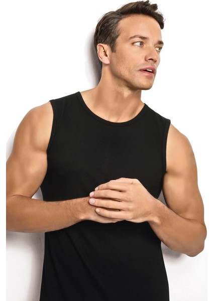 114 Erkek Pamuklu Sıfır Yaka Atlet 1 Adet fiyatları