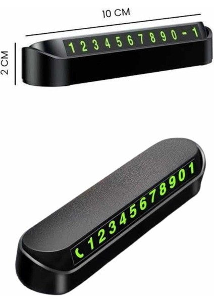 Allzey Araç Park Numaratörü Tüm Araçlara Uyumlu Araba Numaralık modelleri