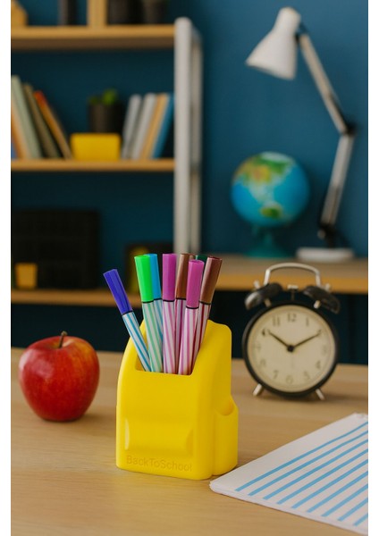 Çanta Görünümlü Kalemlik Masaüstü Kalemlik Masa Düzenleyici Organizer Okul Malzemeleri fiyatları