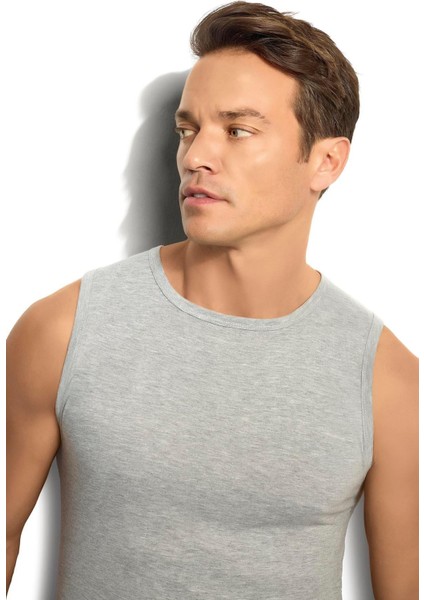 114 Erkek Pamuklu Sıfır Yaka Atlet 1 Adet fiyatları