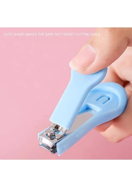 8 Parça Mavi Bebek Bakım Seti Yeni Doğan Bakımı Ateş Ölçer Tırnak Makası Cımbız Tarak Fırça Kiti indirimleri