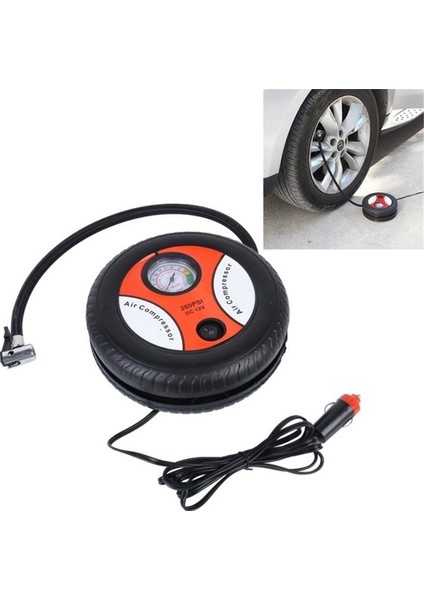 Cbtx Dc 12V 260PSI Taşınabilir Araba Hava Kompresörü Pompası Araba, Bisiklet, Motosiklet Için Lastik Şişirme - 380 Model