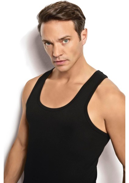 113 1 Adet Erkek Pamuklu Arkası Çapraz Rambo Atlet modelleri