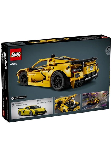 42205 LEGO Technic Chevrolet Corvette Stingray 732 Parça +9 Yaş