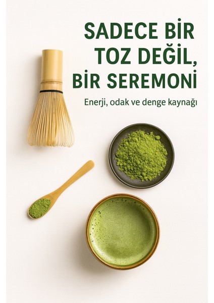 Matcha Tozu 100 gr - %100 Saf Matcha - Vegan - Katkısız, Koruyucusuz, Antioksidan Açısından Zengin fiyatları