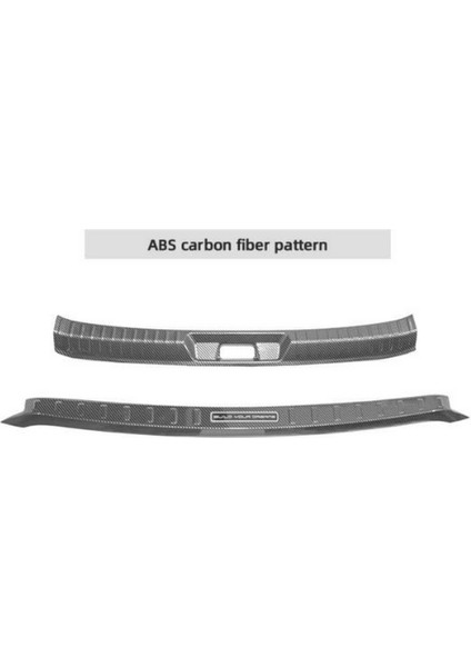 Byd Seal U Dm-I / Ev Modelleri Için Bagaj Yükleme Alanı 2'li Karbon Fiber Kaplama Set