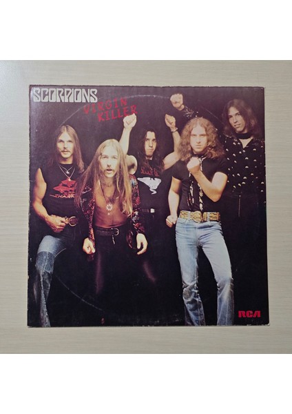 Scorpions - Virgin Killer - 1977 - Dönem Baskı Plak - Longplay - Lp