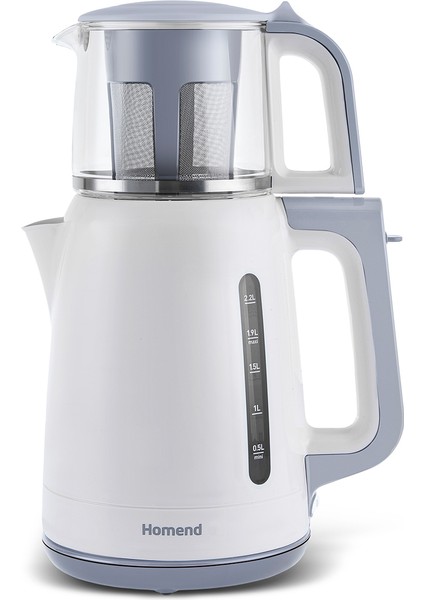 Beyaz Plastik Çay Makinesi 1756H, Kolay Kullanım ve Modern Tasarım