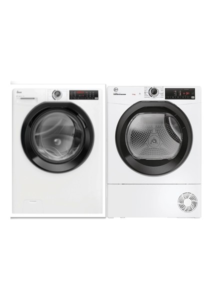 2'li Çamaşır Makinesi+Kurutma Makinesi 11 kg ( H3WPS4116TMB5-17-HREH11A2TBE-17)