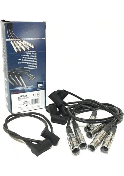 Mercedes W124 W126 W201 Buji Kablosu M103 Set 0300890558