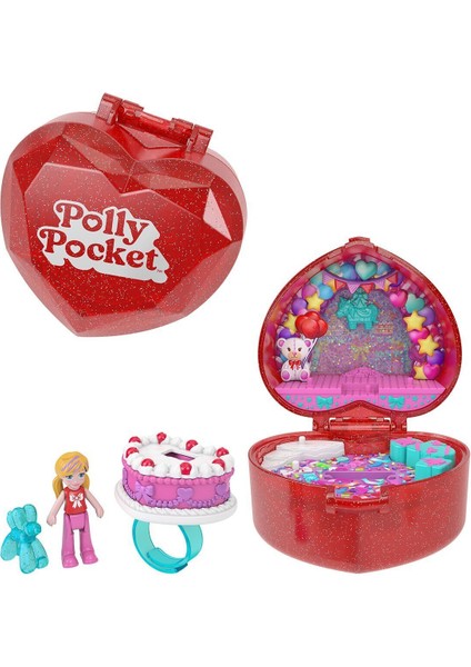 JGK21 Polly Pocket Mattel 80. Yıl Yüzük Kutusu