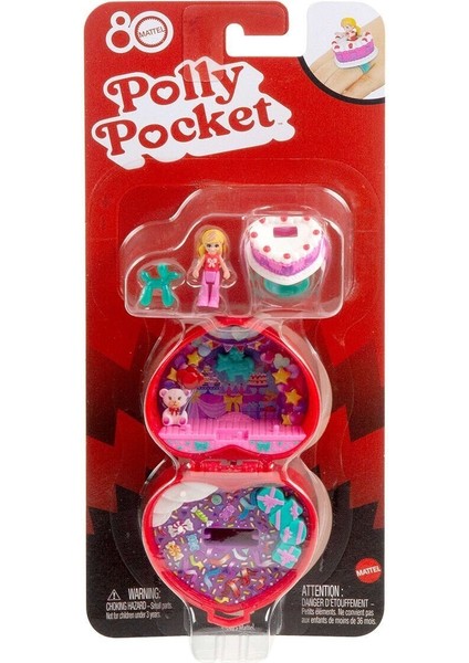 JGK21 Polly Pocket Mattel 80. Yıl Yüzük Kutusu
