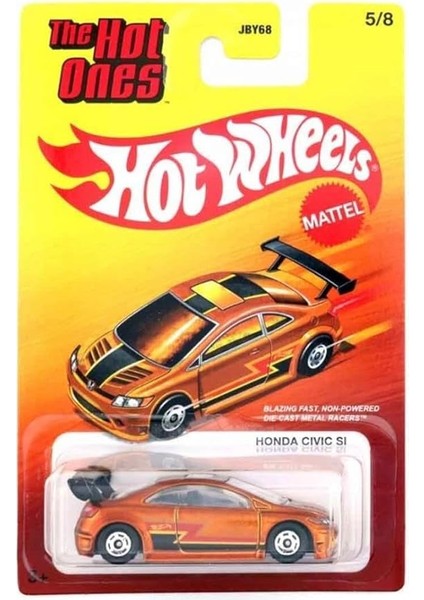 Wheels The Hot Ones Die Cast Tekli Arabalar JBY68 - Honda Civic Si JBY73