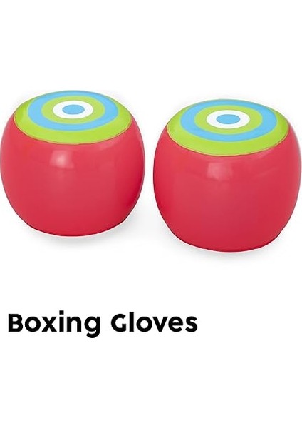 Kids Şişirilebilir Canavar Nakavt Bop Çantası Boks Eldivenleri ile indirimleri