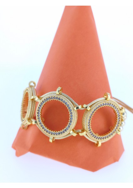 Üçlü Bileklik Çeyrek Altın Takmakiçin Bileklik Folş Ip indirimleri