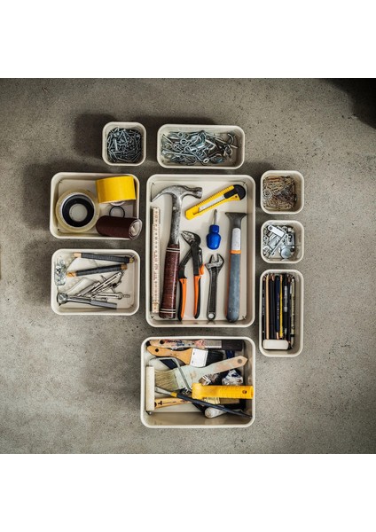 Nojıg Bej 15 x 20 x 5 Cm Kutu