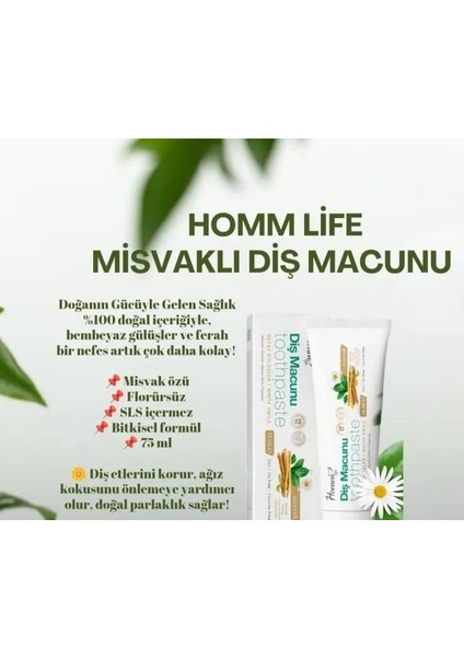Misvak Diş Macunu 75 ml fiyatları