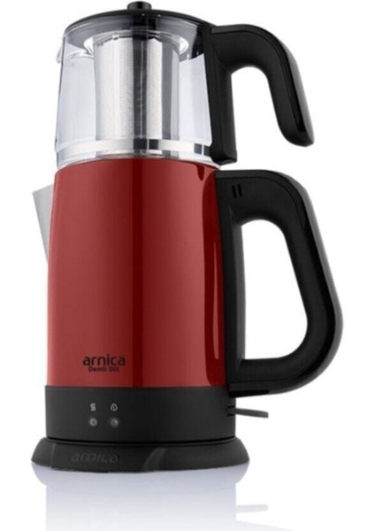 Kırmızı Cam Çay Makinesi, Demli Stil ile Keyifli Anlar Için Ideal fiyatları