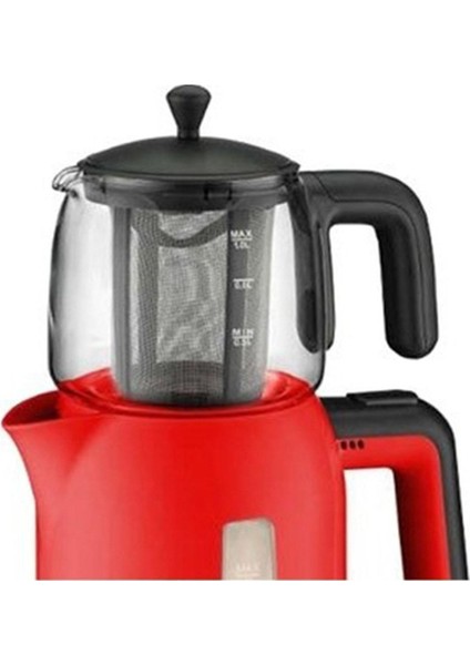 Kırmızı Otomatik Elektrikli Çay Makinesi, Pratik ve Şık Tasarım modelleri