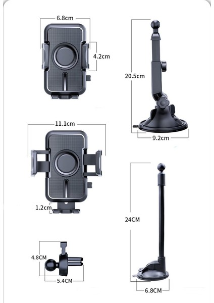 Car-03 Büyük Vantuzlu Araç Içi Telefon Tutucu fiyatları