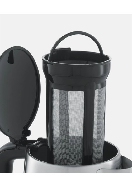 Alman Teknolojisi Kristal Cam 2l Çay ve Su Isıtıcı Kettle Kahverengi modelleri