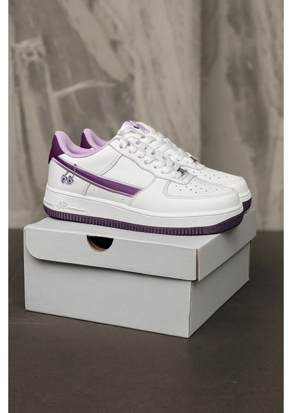 Happy Valentines Day Force 1 Kirazlı Sneaker Yüksek ve Kaydırmaz Yüksek Tabanlı Kadın Spor Ayakkabı modelleri