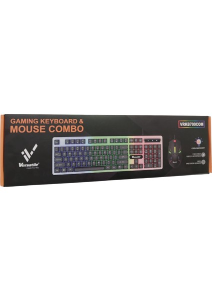 Rgb Aydınlatmalı Kablolu Gaming Oyuncu Klavye Yüksek Hassasiyetli Optik Mouse Set indirimleri