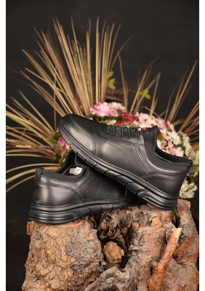 90120 Erkek Kışlık Hakiki Deri Günlük Ayakkabı
