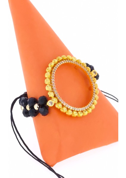 Tam Altın Takmak Için Bileklik Altın Kaplama Çerçeveli Kristal Cam Boncuk fırsatları