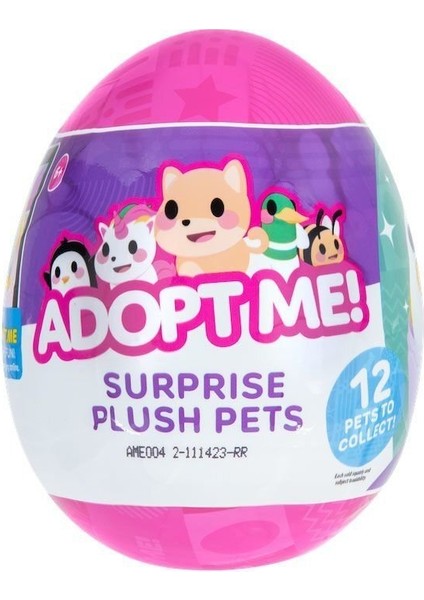 ADT00000 Adopt Me Sürpriz 12 cm Peluş - AME0001