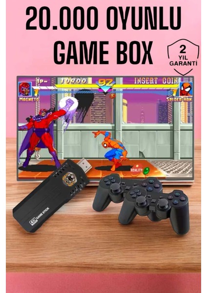 Allzey Game Box 20.000 Oyunlu 8k Ultra Oyun Konsolu