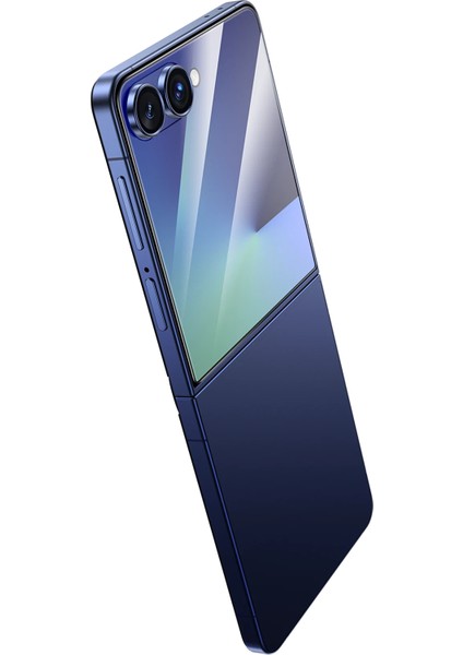 Galaxy Z Flip 7 ile Uyumlu Kristal Combo 2.5d Hd Ekran Koruyucu – Yüksek Kalite, Çizilmez, Ultra Ince, Şeffaf Temperli Cam