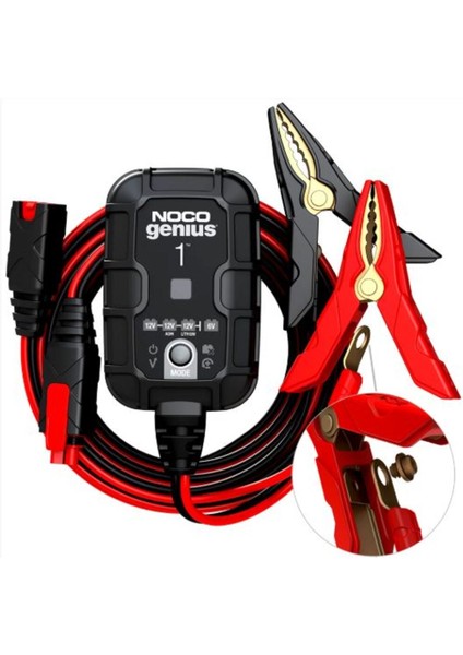 Noco 6W12V Tekli 1 Amper Akü Şarj Takviye Cihazı