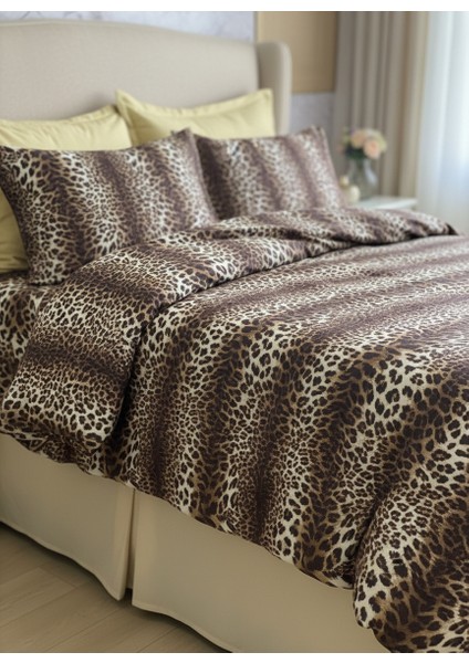 Leopar Desen Nevresimseti 200*220
