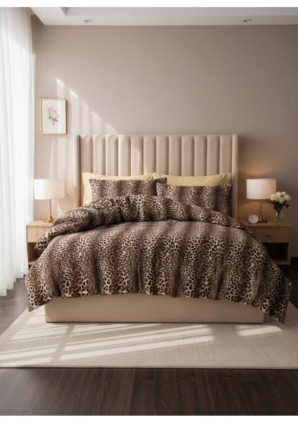 Leopar Desen Nevresimseti 200*220 fiyatları