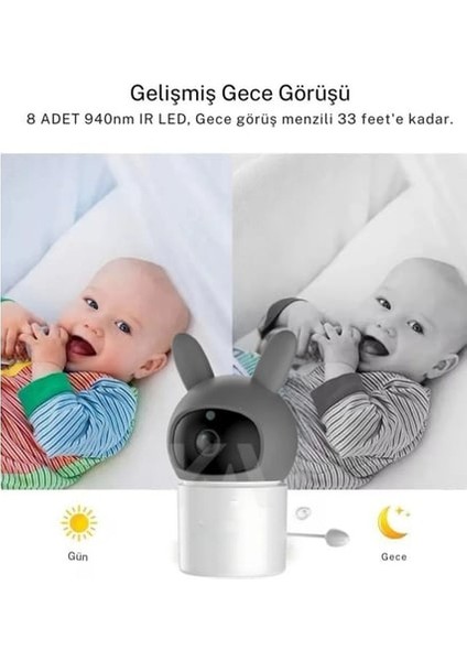 Blıc Blm‑66 Ip Bebek Kamerası | Kablosuz | 2 Yönlü Konuşma & Dinleme | 1080P | Gece Görüşü & Hareket Algılama modelleri