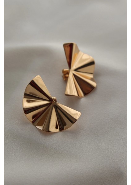 Vıp Çelik Yelpaze Küpe modelleri