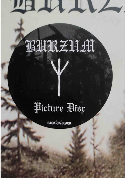 Burzum - Filosofem Plak ( Picture Disc, Limited - 2 Lp) modelleri